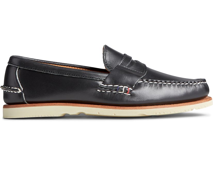 Sperry Gold Cup Handcrafted in Maine Penny Loafers - Men's Loafers - Black [HB5831074] Sperry Top Si
